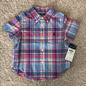 Ralph Lauren Baby Boy Button Down 12M